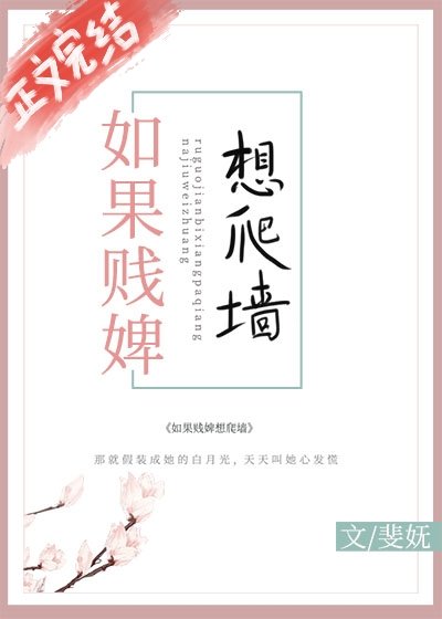 替身男主:霸道丫鬟必須愛/如果賤婢想爬牆